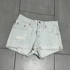 Women's Levi’s Light Blue Denim Shorts